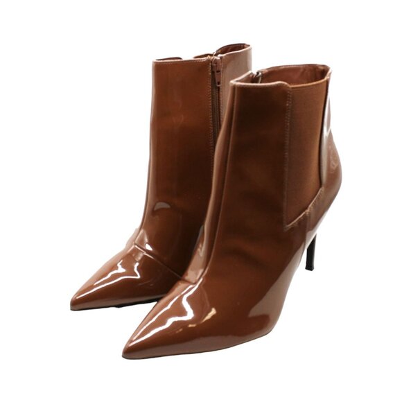 INC International Concepts Brown Booties - Picture 3 of 8